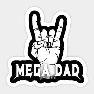 Mega Dad Sticker